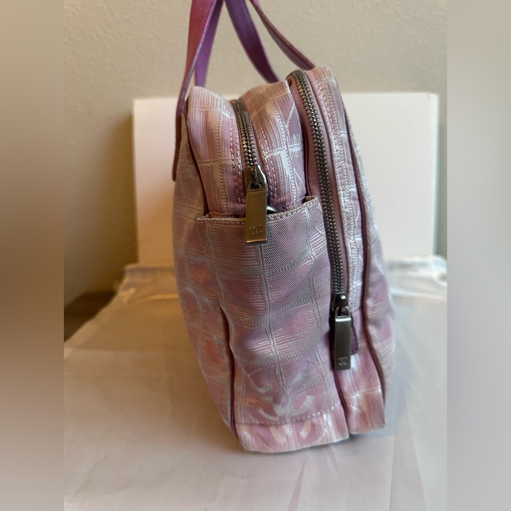 Chanel Travel Line Canvas Satchel – Medium - Picture 3 of 16